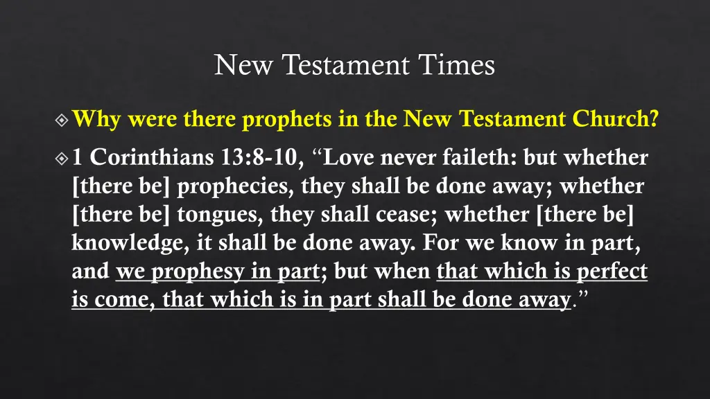 new testament times 2