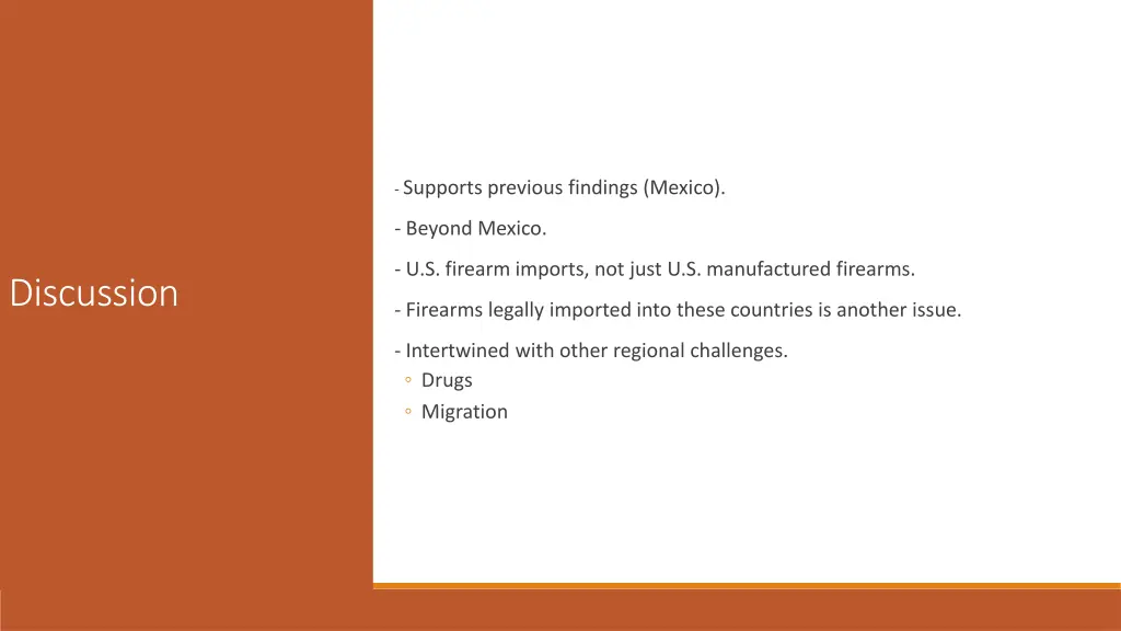 supports previous findings mexico