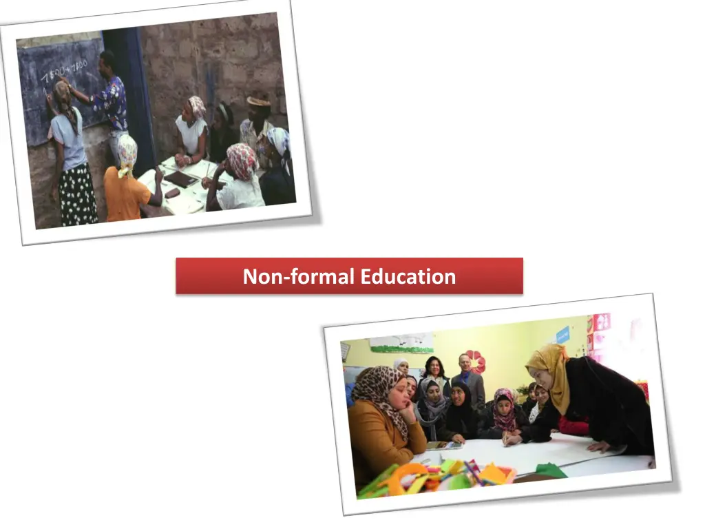 non formal education