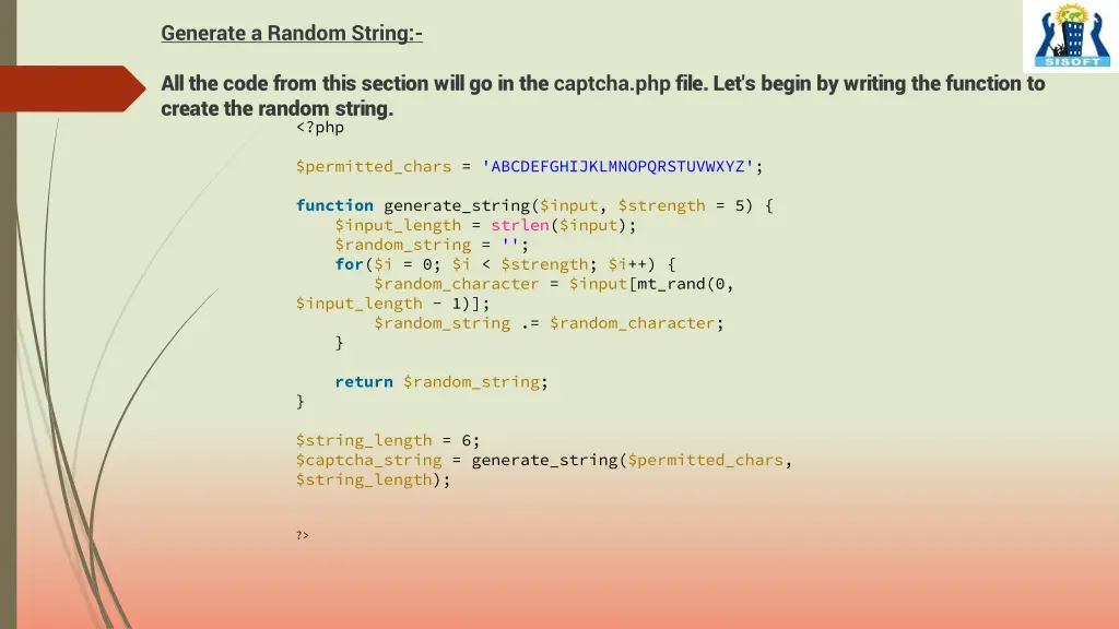 generate a random string