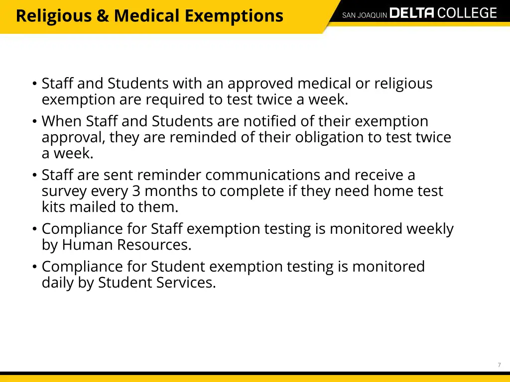 religious medical exemptions
