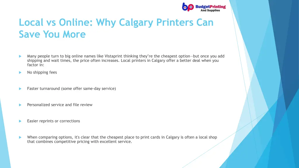local vs online why calgary printers can save