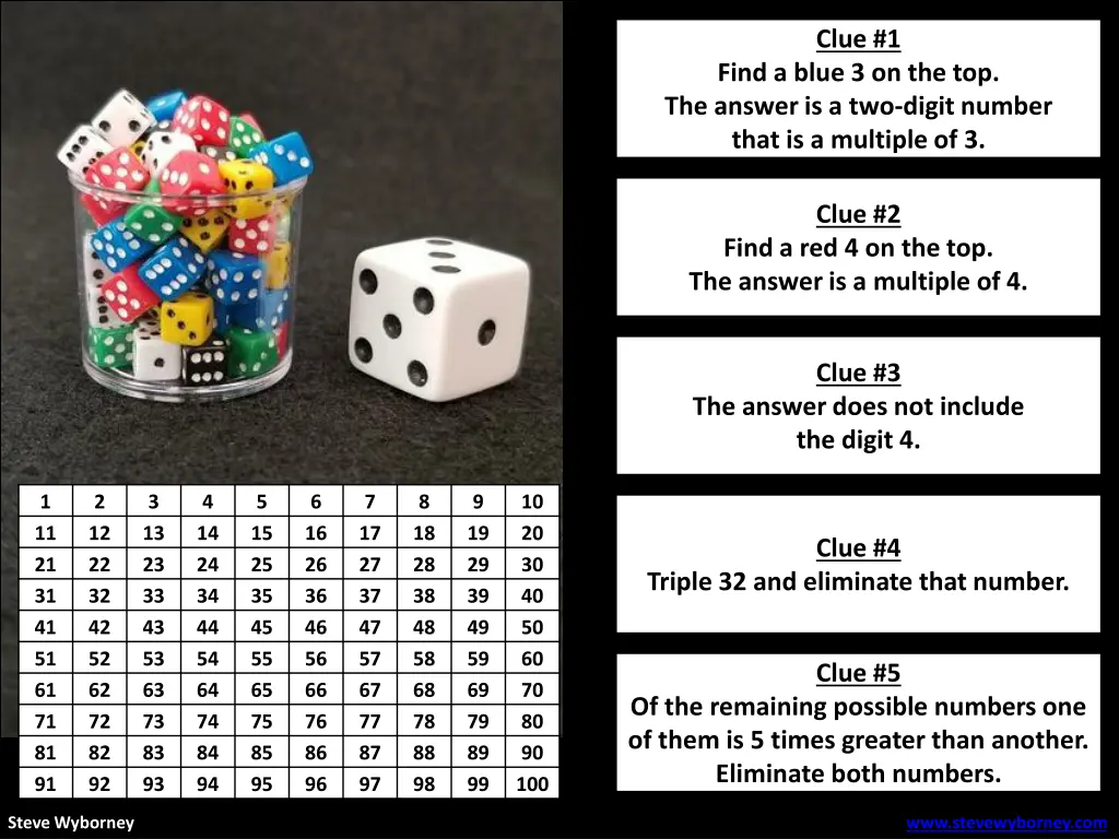 clue 1 1