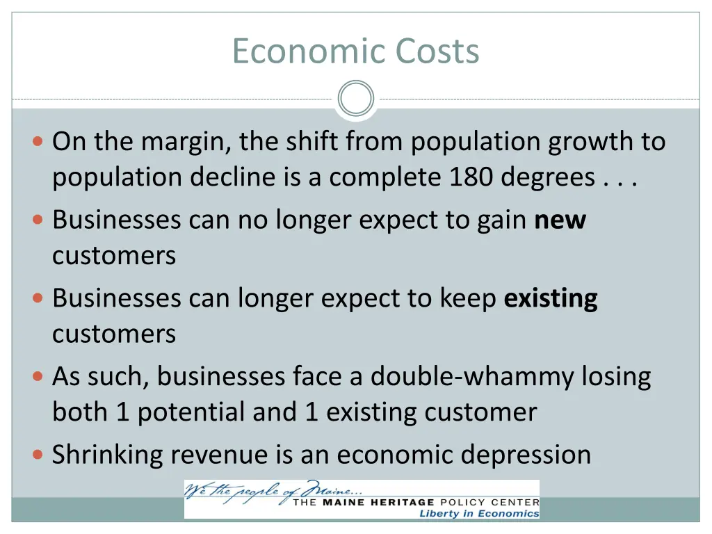 economic costs
