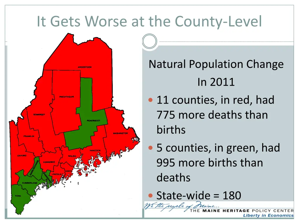 it gets worse at the county level