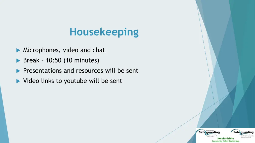 housekeeping