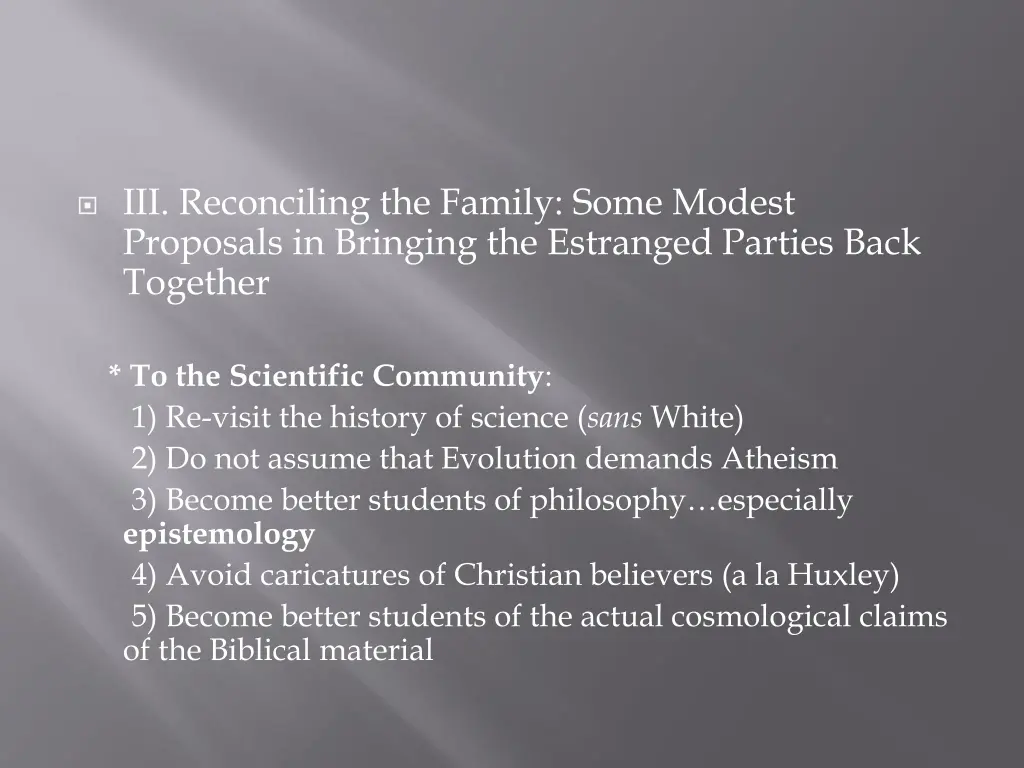 iii reconciling the family some modest proposals