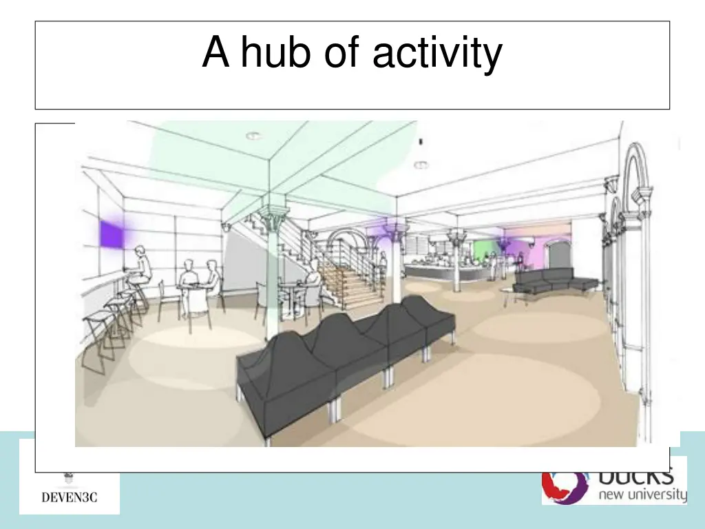 a hub of activity