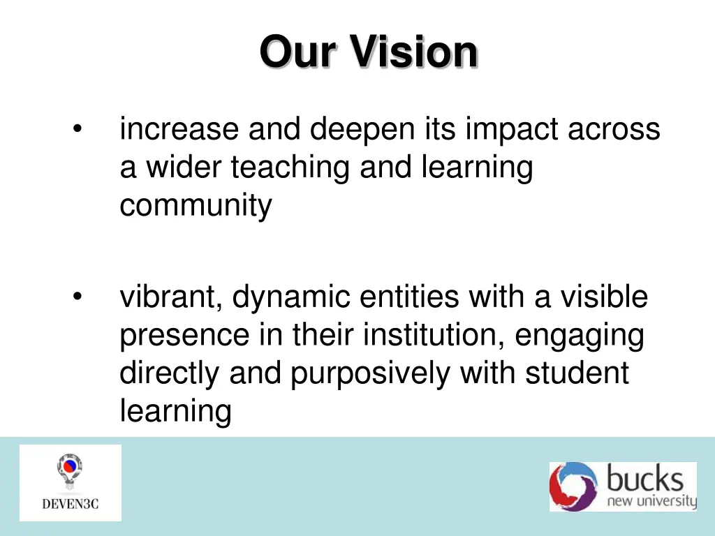 our vision