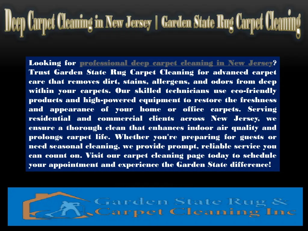 deep carpet cleaning in new jersey garden state 3