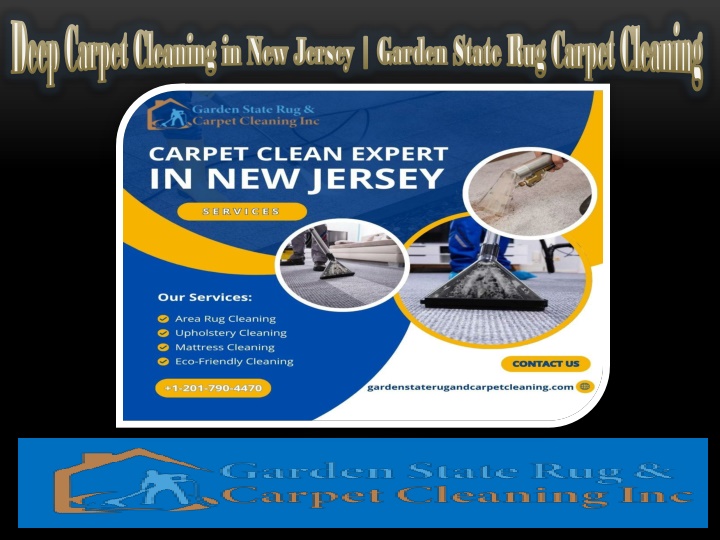 deep carpet cleaning in new jersey garden state