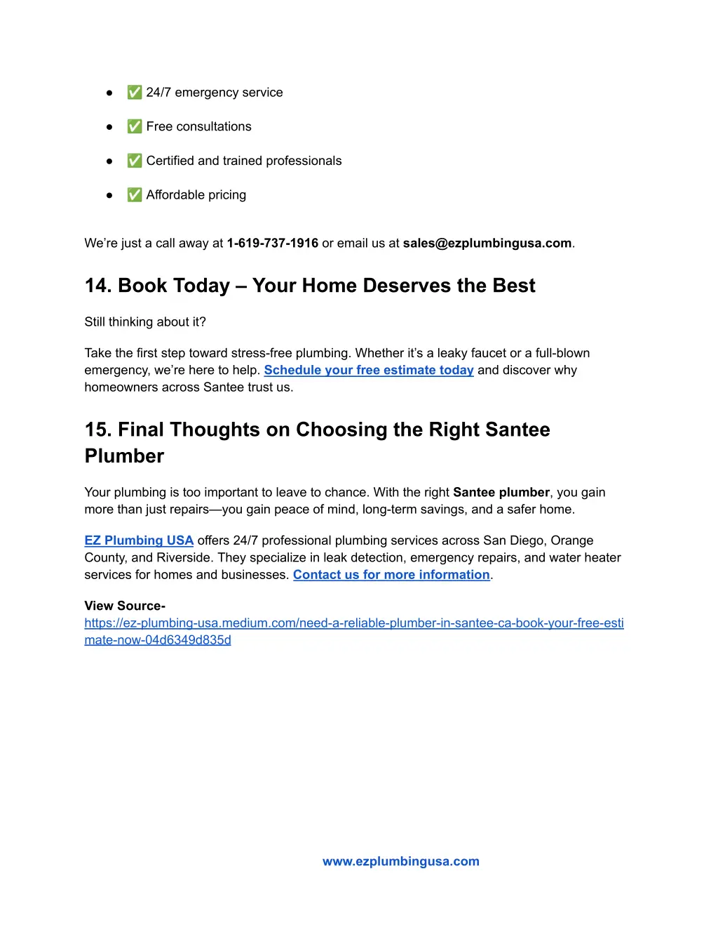 24 7 emergency service free consultations