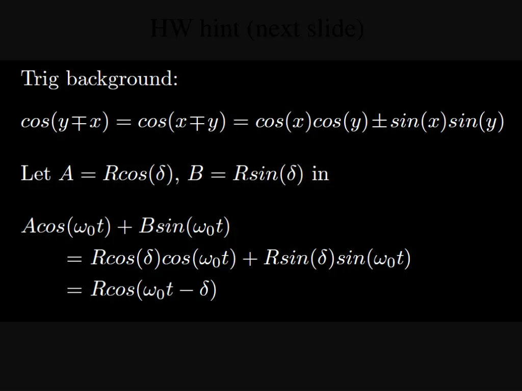 hw hint next slide