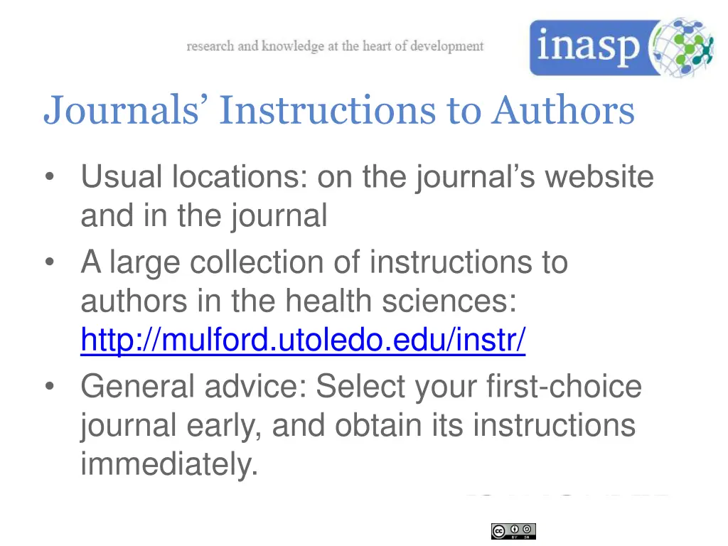 journals instructions to authors