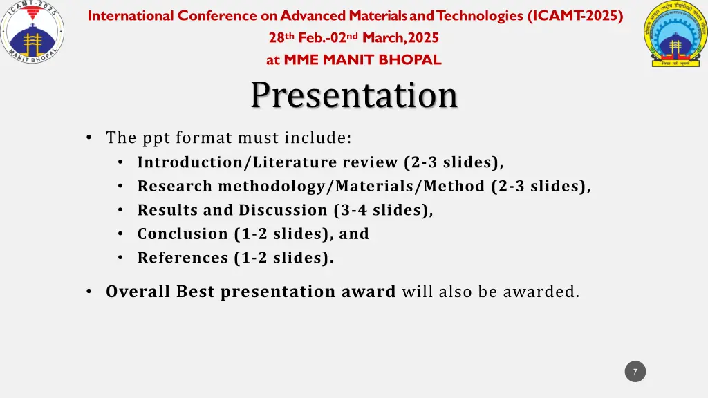 international conference on advanced materials 6