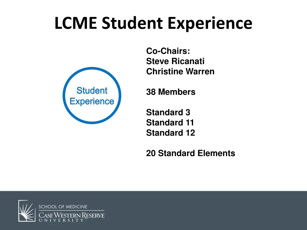lcme student experience