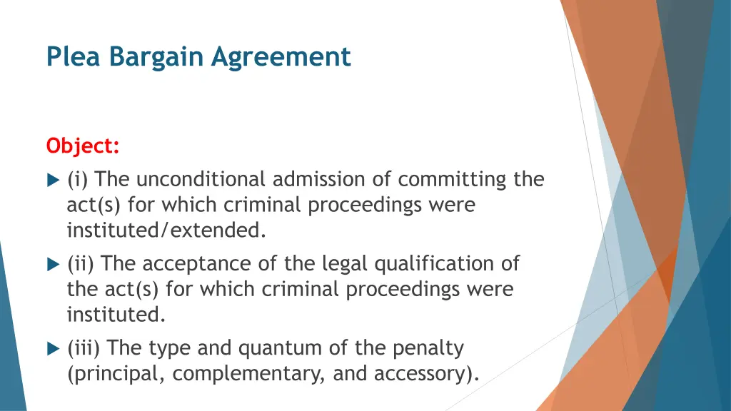 plea bargain agreement 2