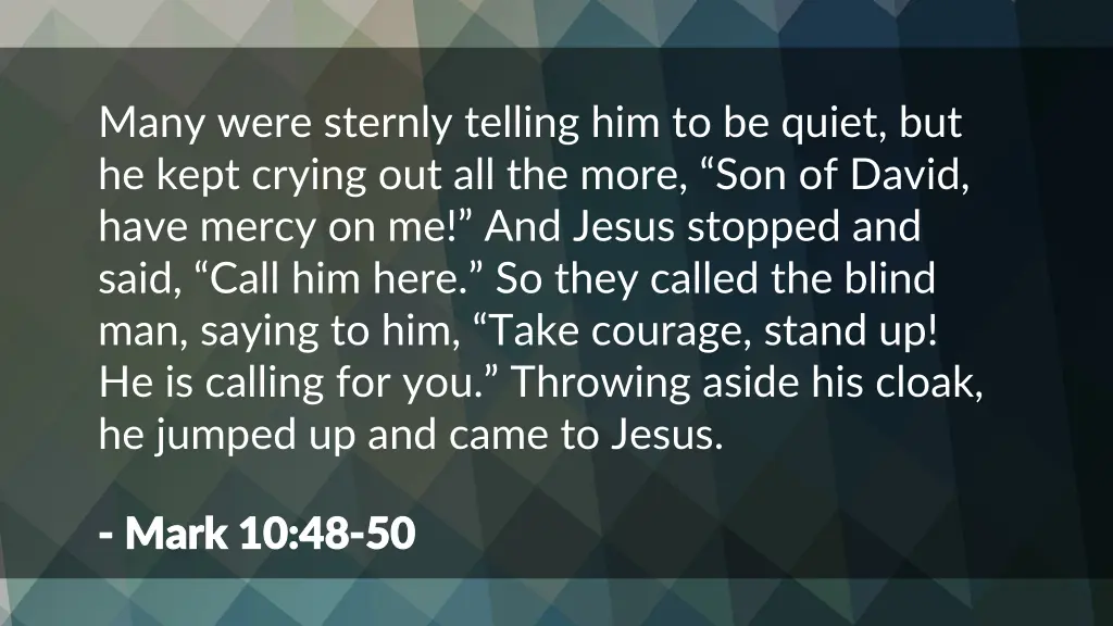 many were sternly telling him to be quiet