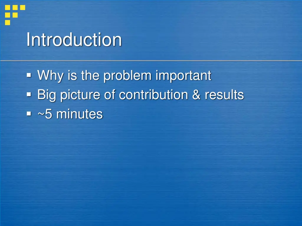 introduction