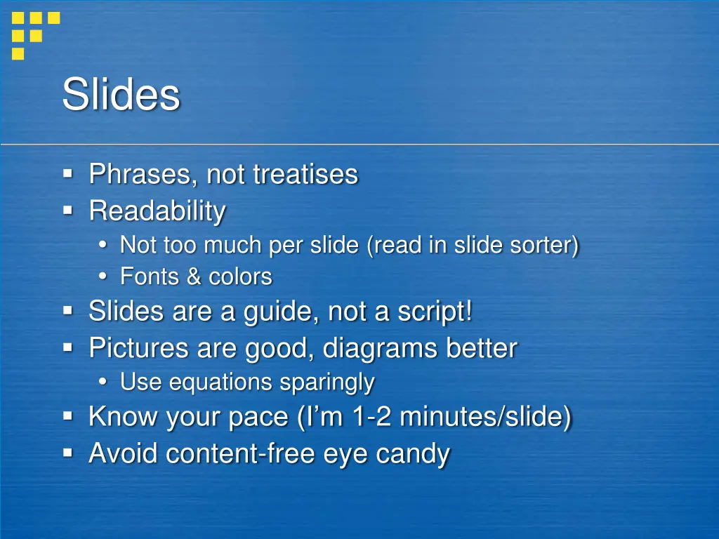 slides
