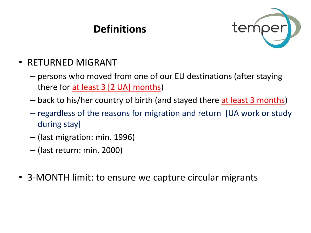 definitions