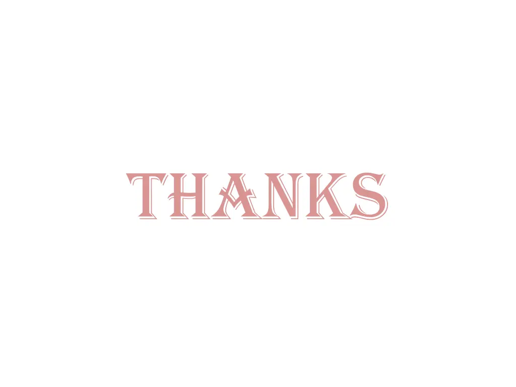 thanks
