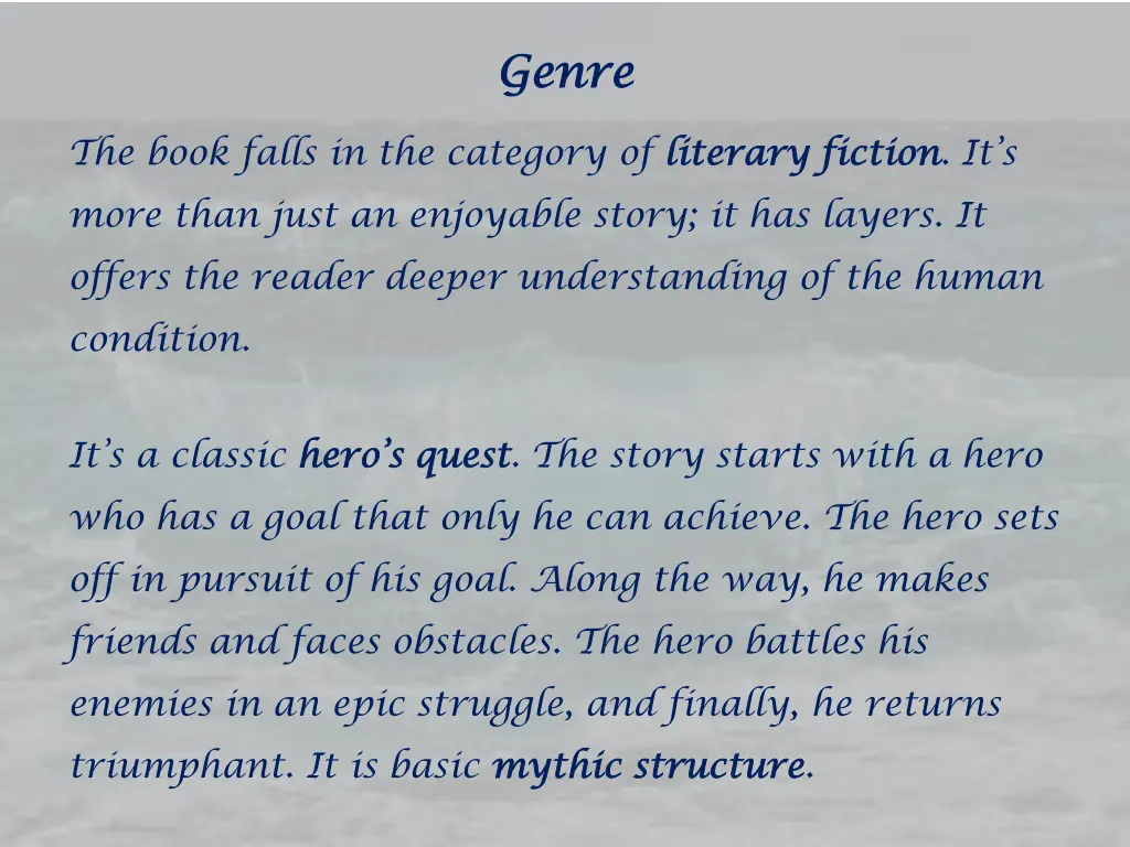 genre genre