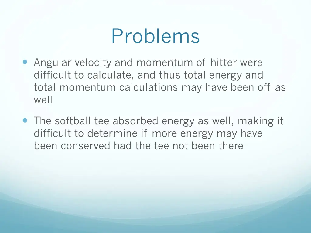 problems