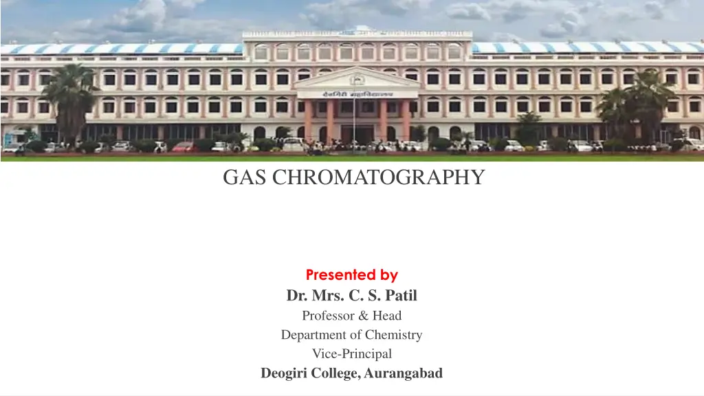 gas chromatography