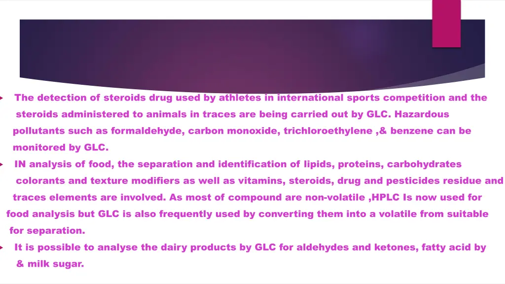 the detection of steroids drug used by athletes