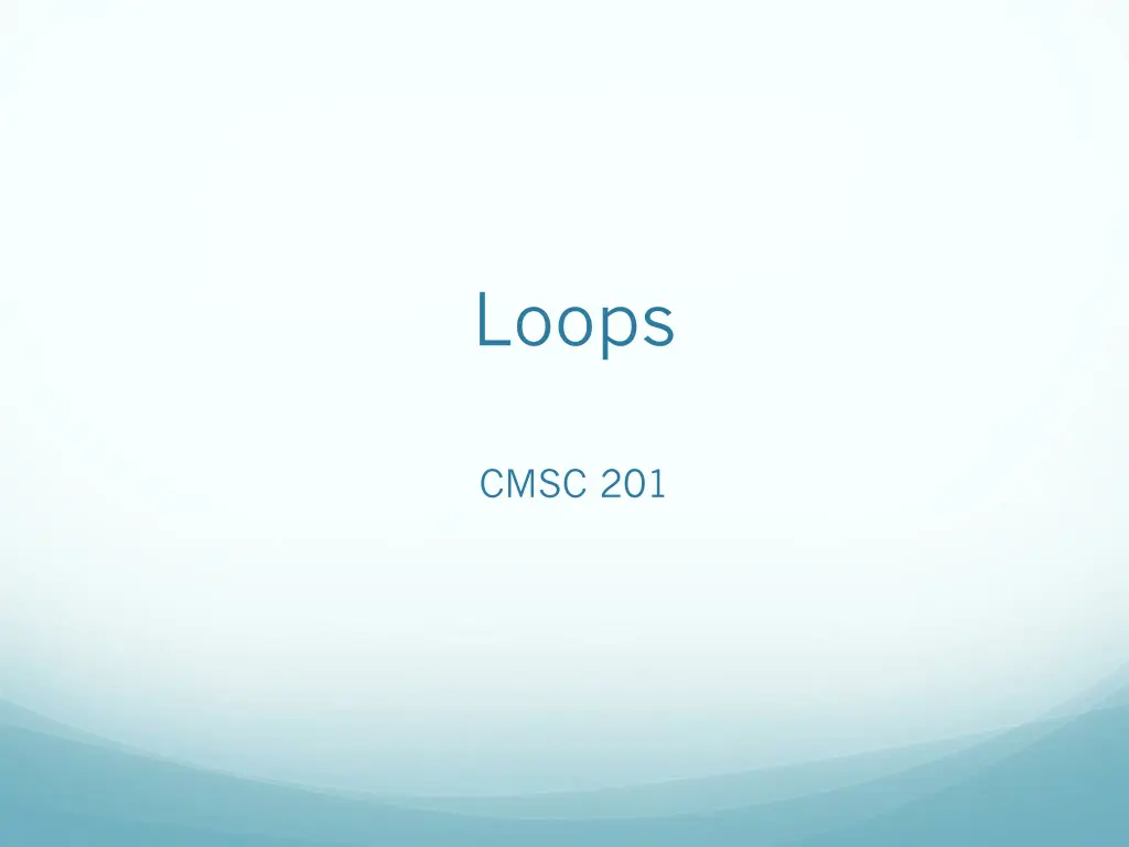 loops