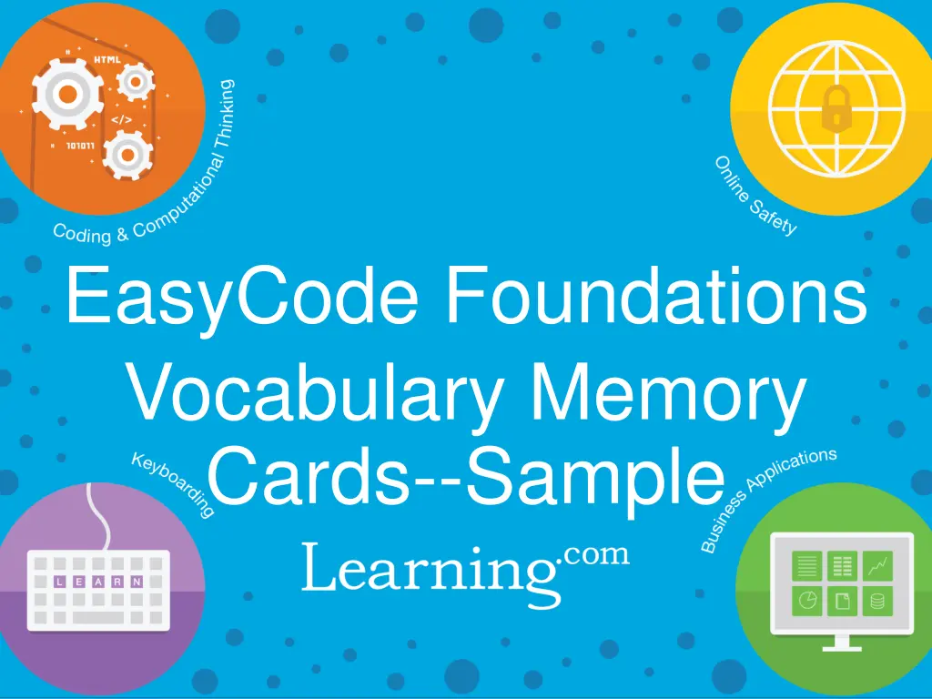 easycode foundations vocabulary memory cards