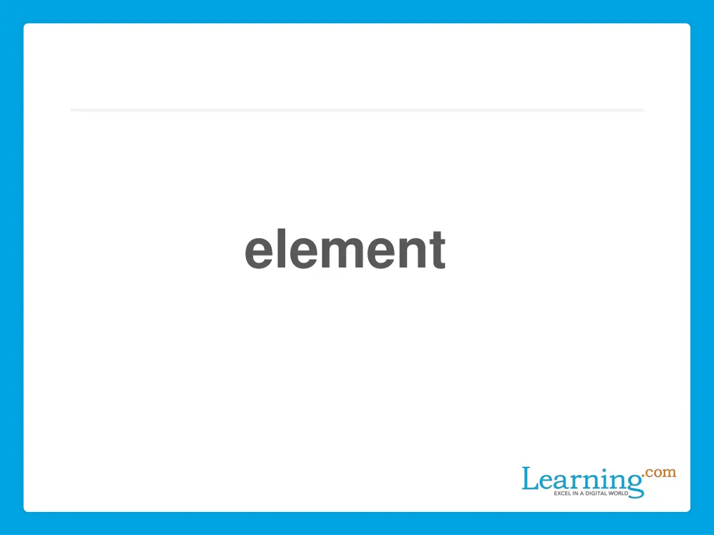 element