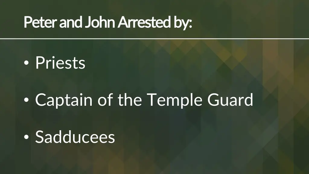peter and john arrested by peter and john 1