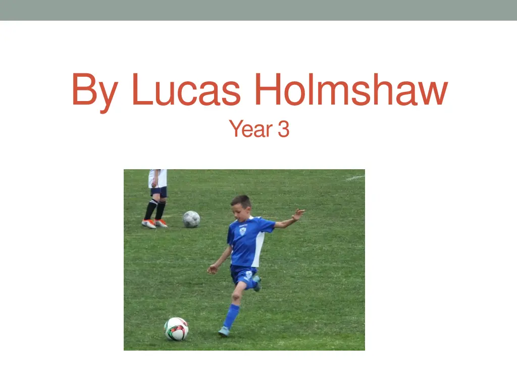 by lucas holmshaw year 3