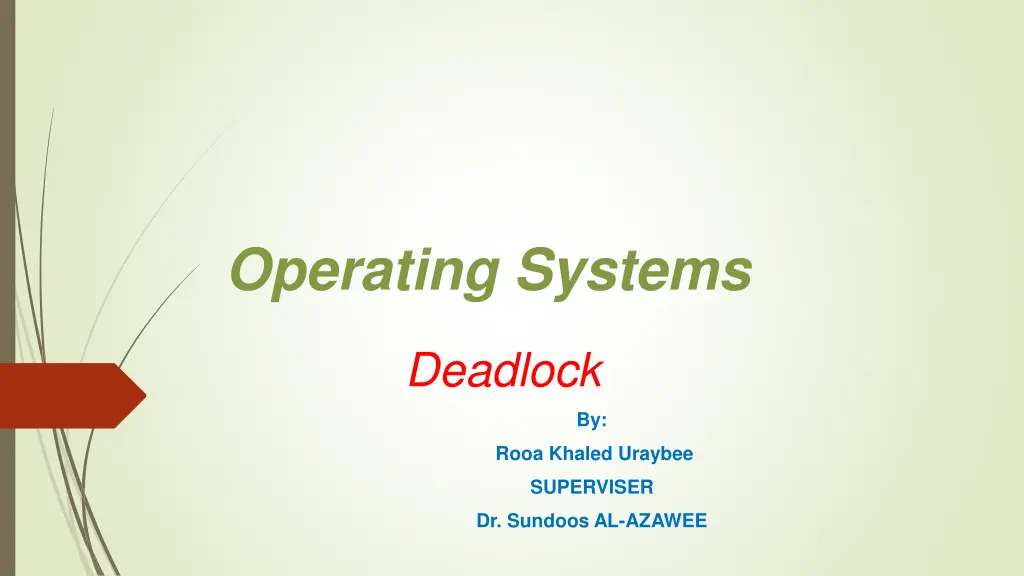 operating systems