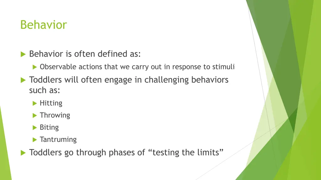 behavior 1
