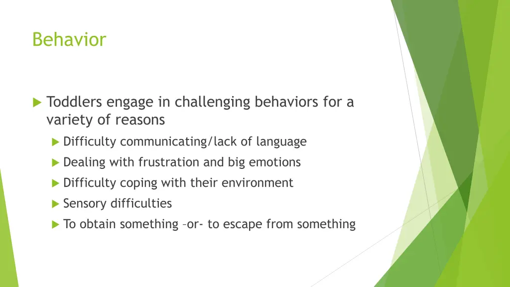 behavior 3