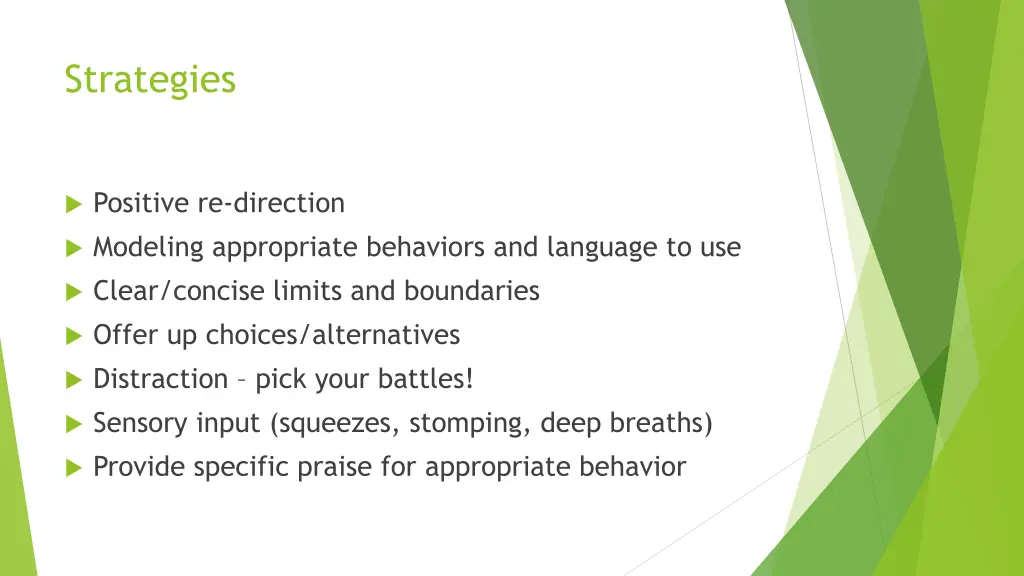strategies
