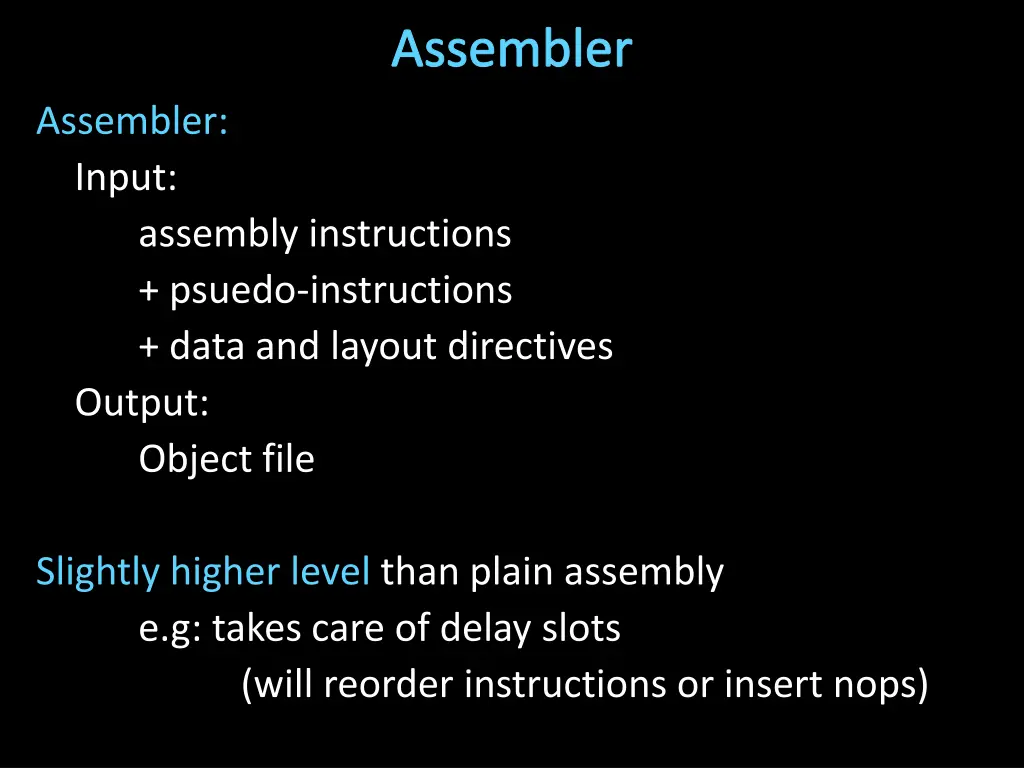 assembler 1