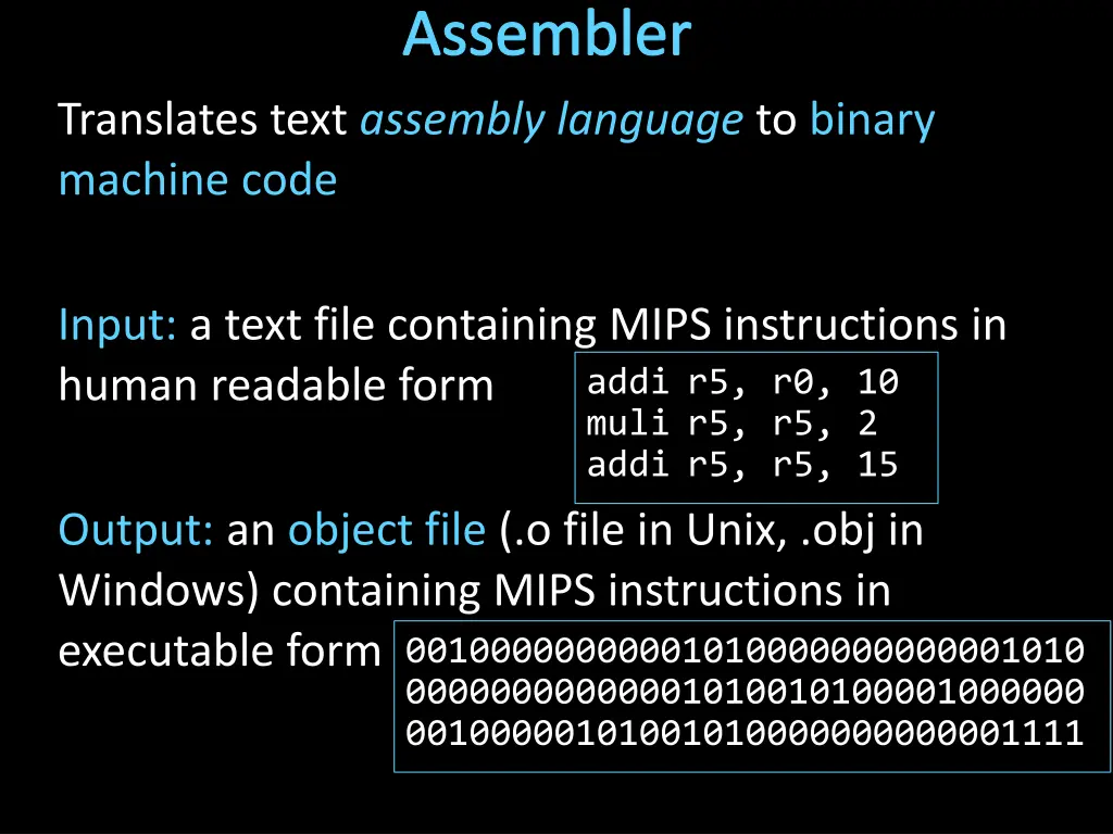 assembler
