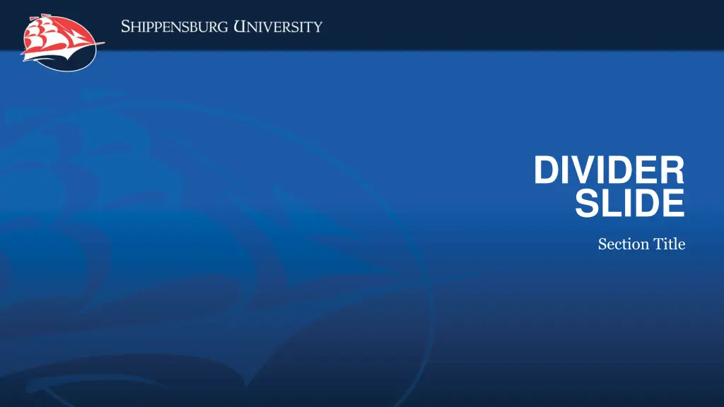 divider slide