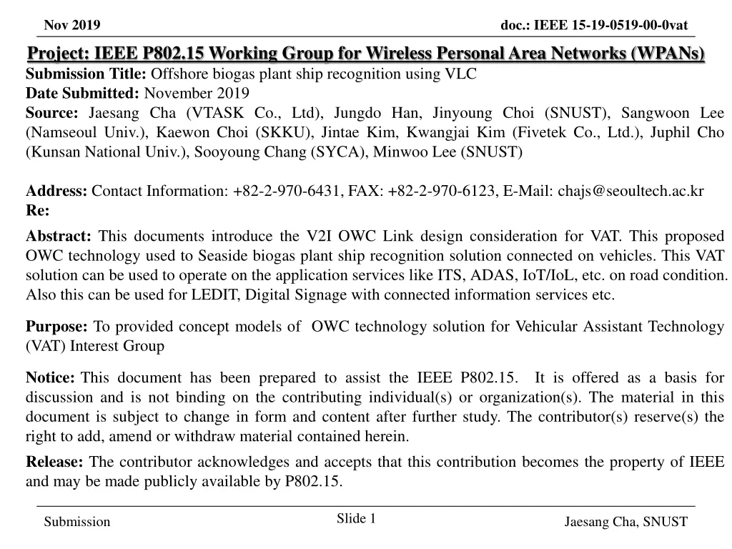 nov 2019 project ieee p802 15 working group