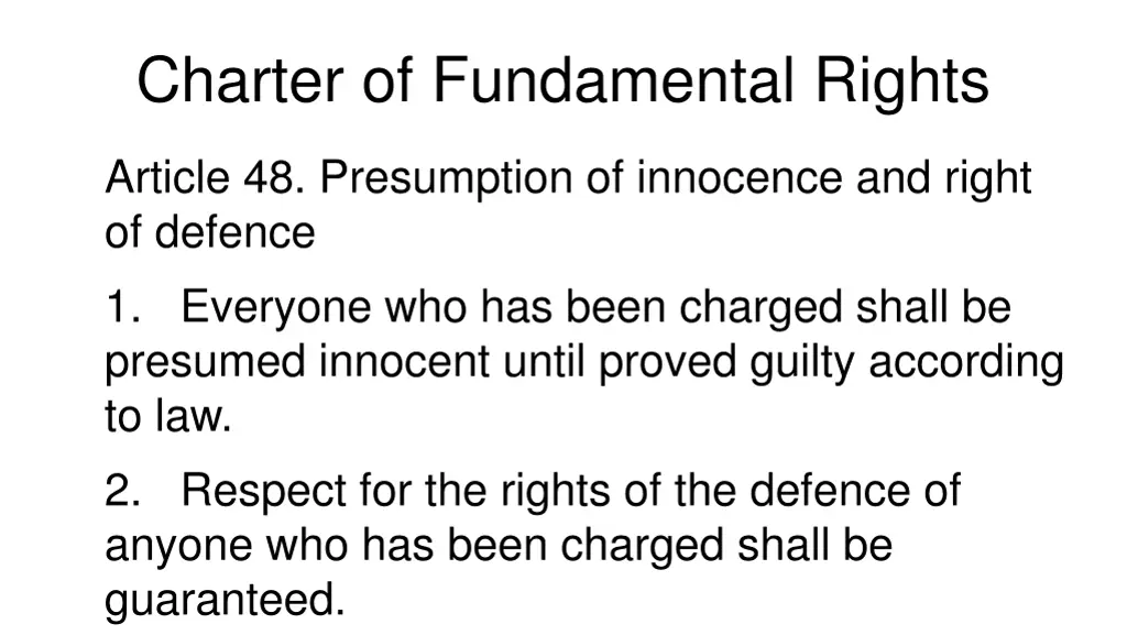 charter of fundamental rights 1