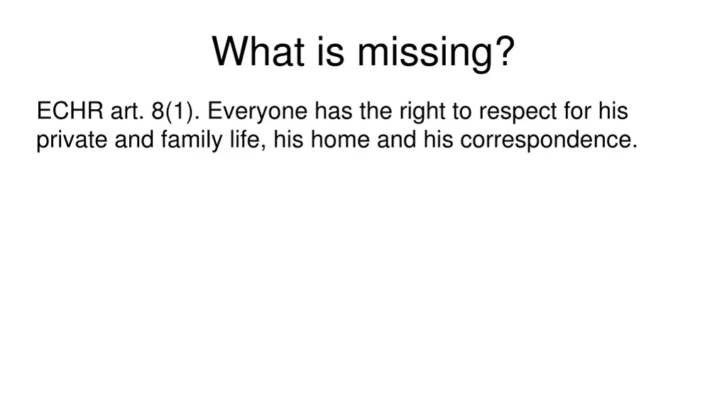 what is missing 2