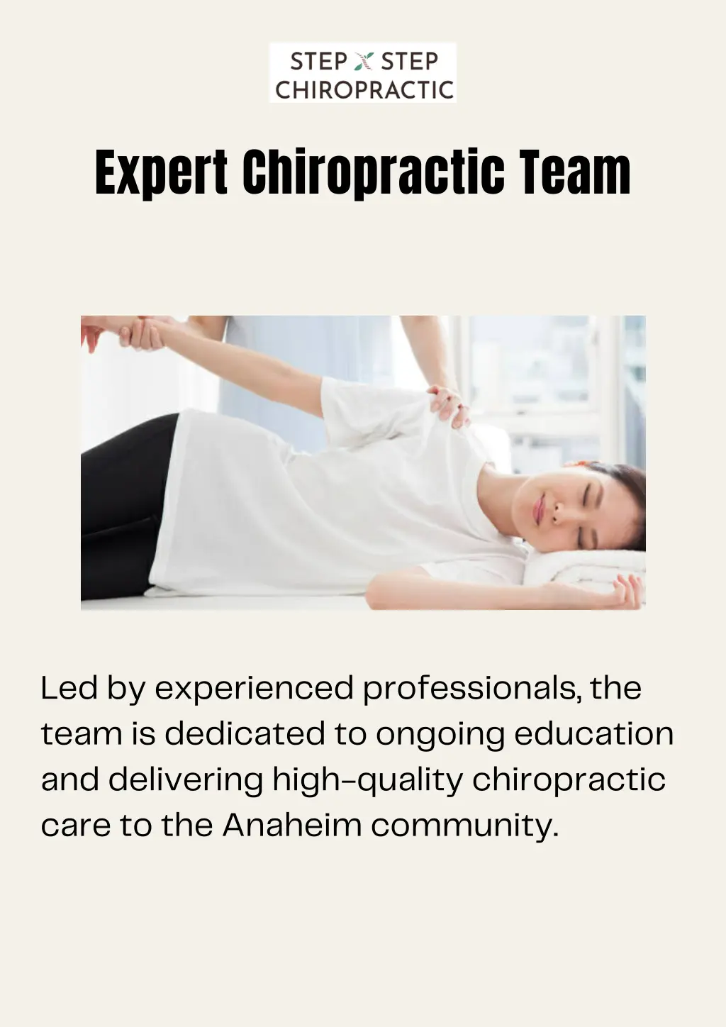 expert chiropractic team