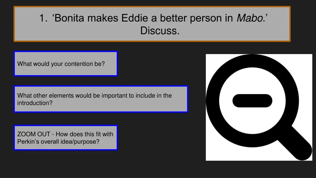 1 bonita makes eddie a better person in mabo