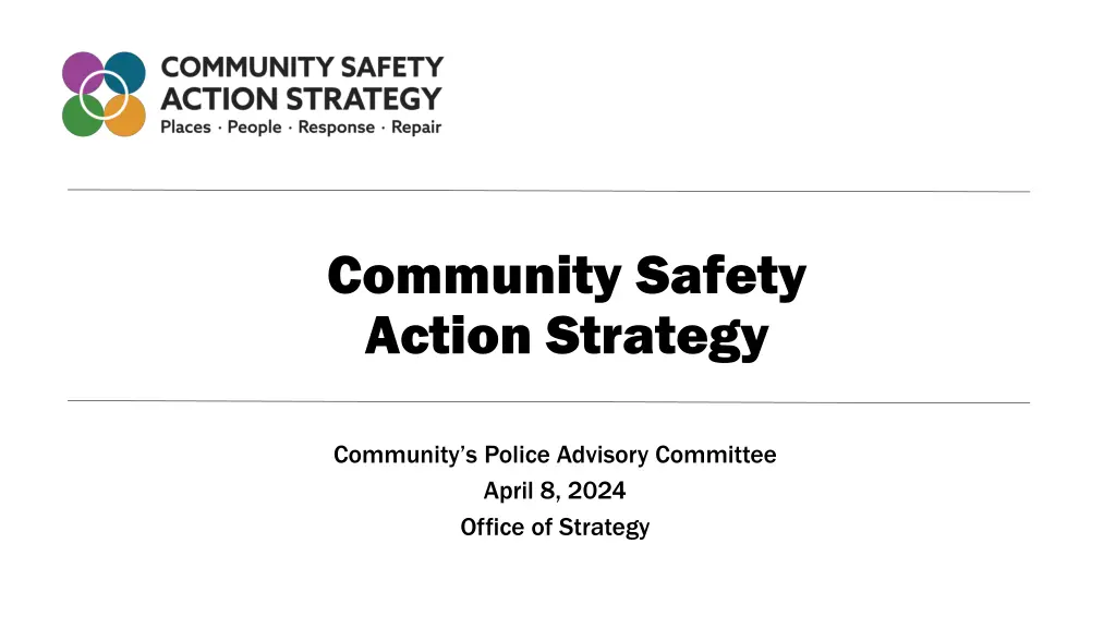 community safety action strategy
