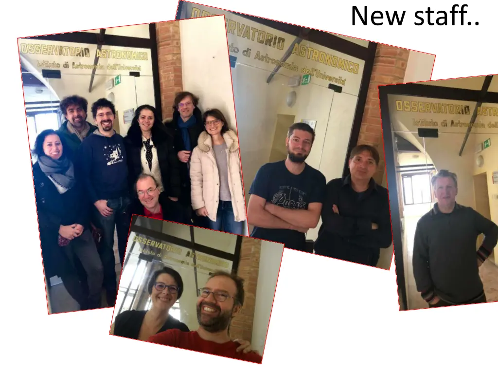 new staff