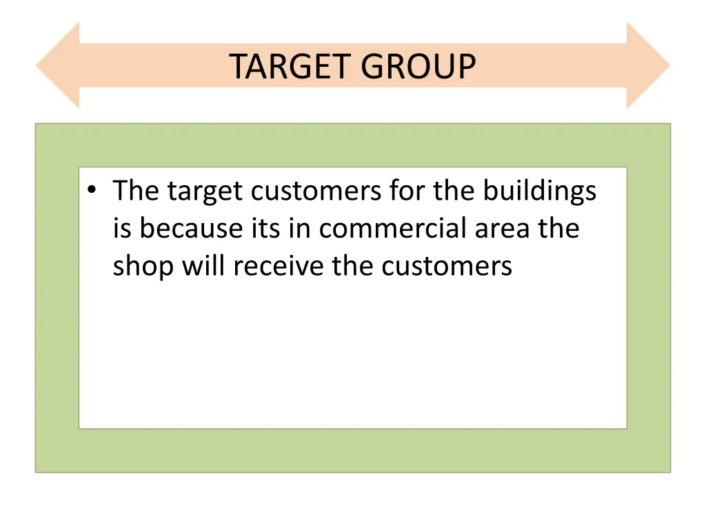 target group